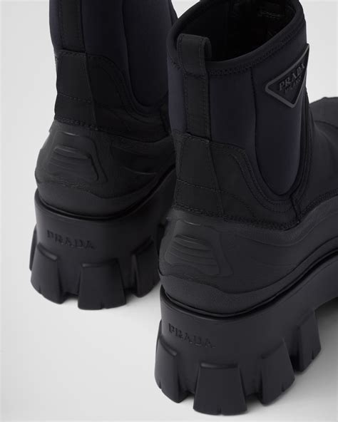 bota da prada original valor|prada nylon boots.